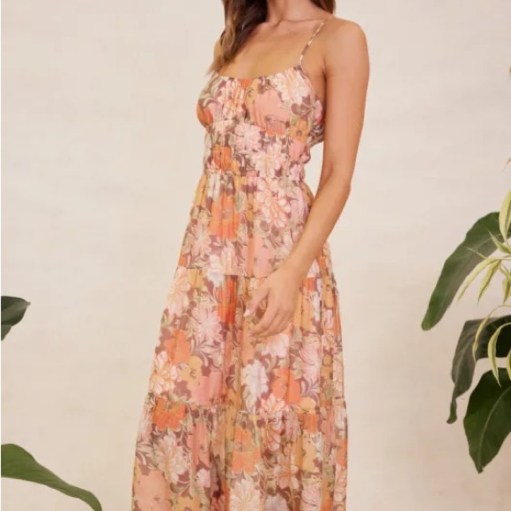 Urban Outfitters MINKPINK Floral Maxi Dress NWT XS